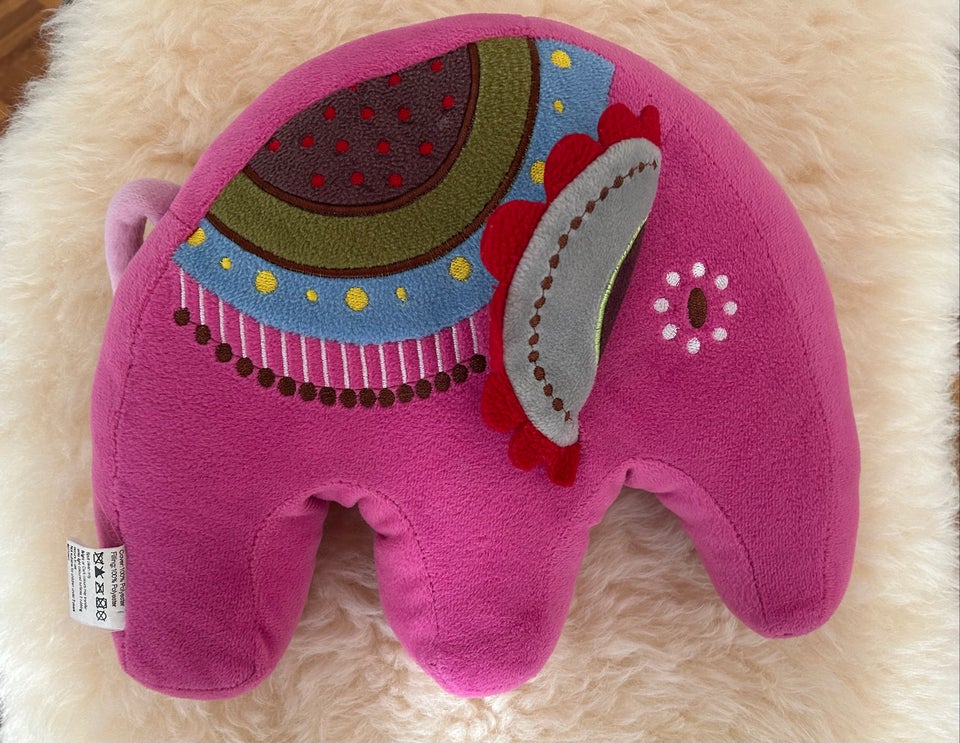 Pink Elefant pude John Lewis