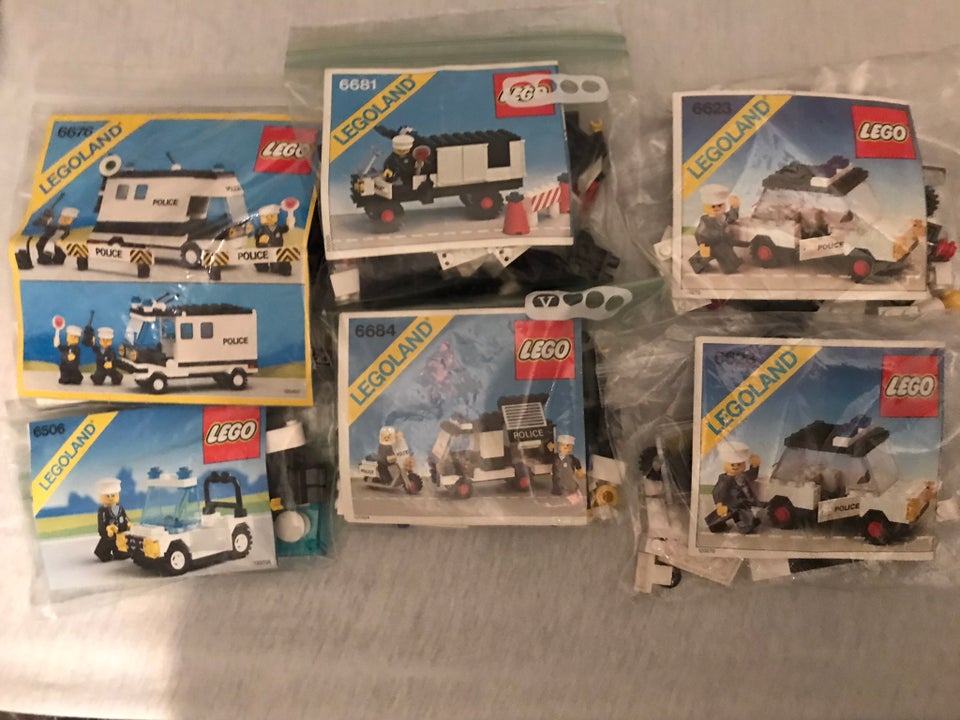 Lego andet 1 6506 + 6623 + 6676 + 6681
