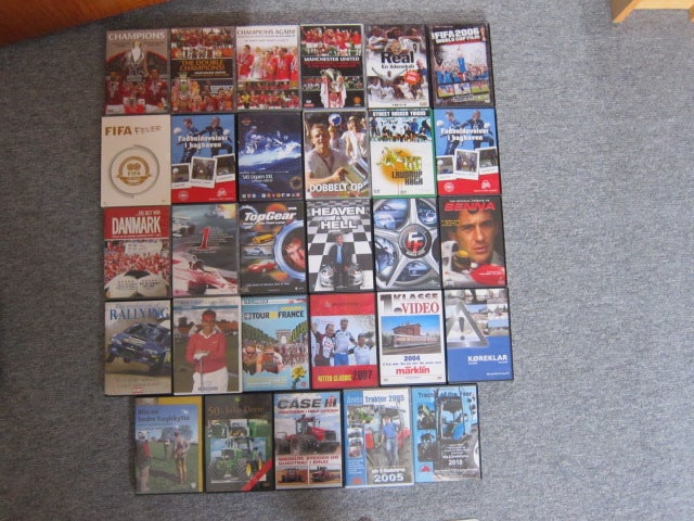 Sport, DVD, dokumentar