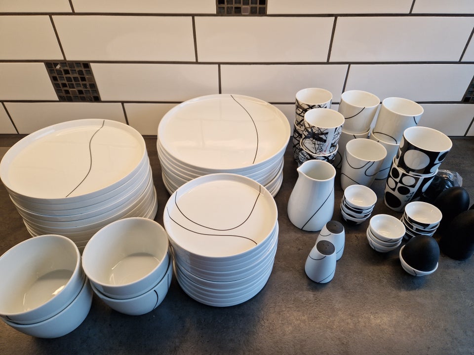 Porcelæn, Fuldt stel til 12