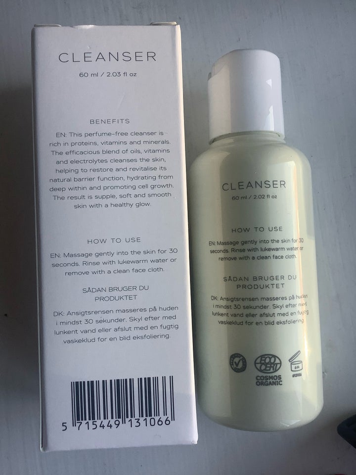 Ansigtspleje, Cleanser /