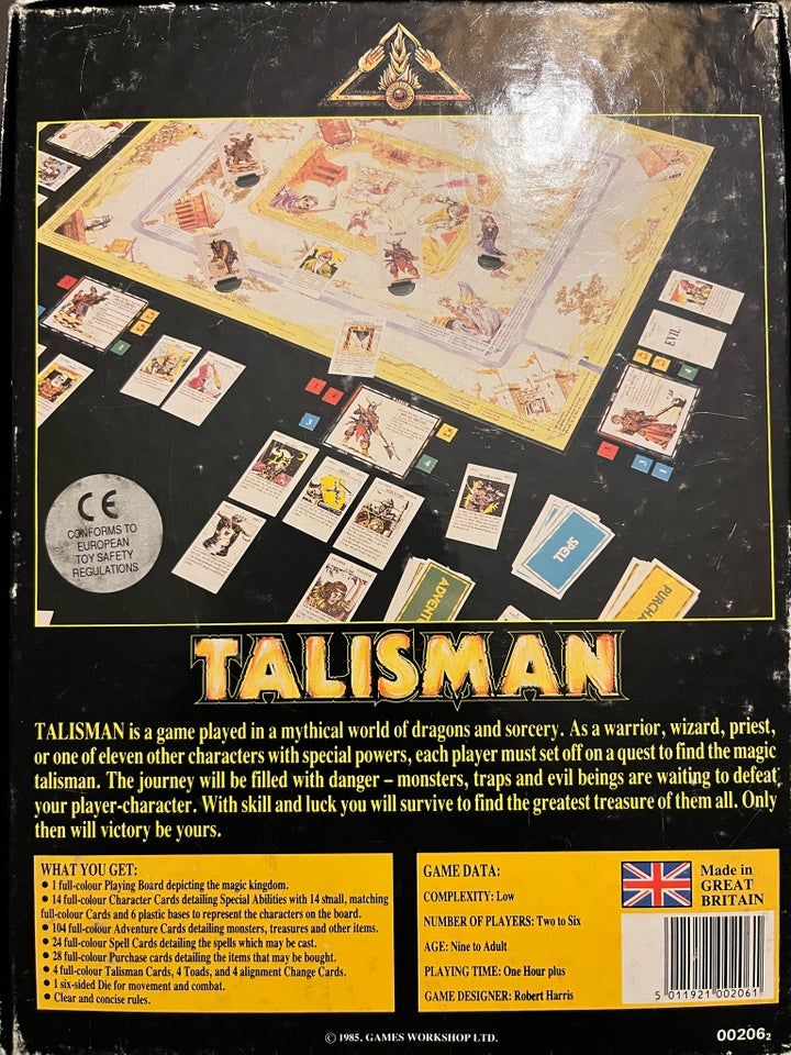 Talisman the magical quest game 2nd