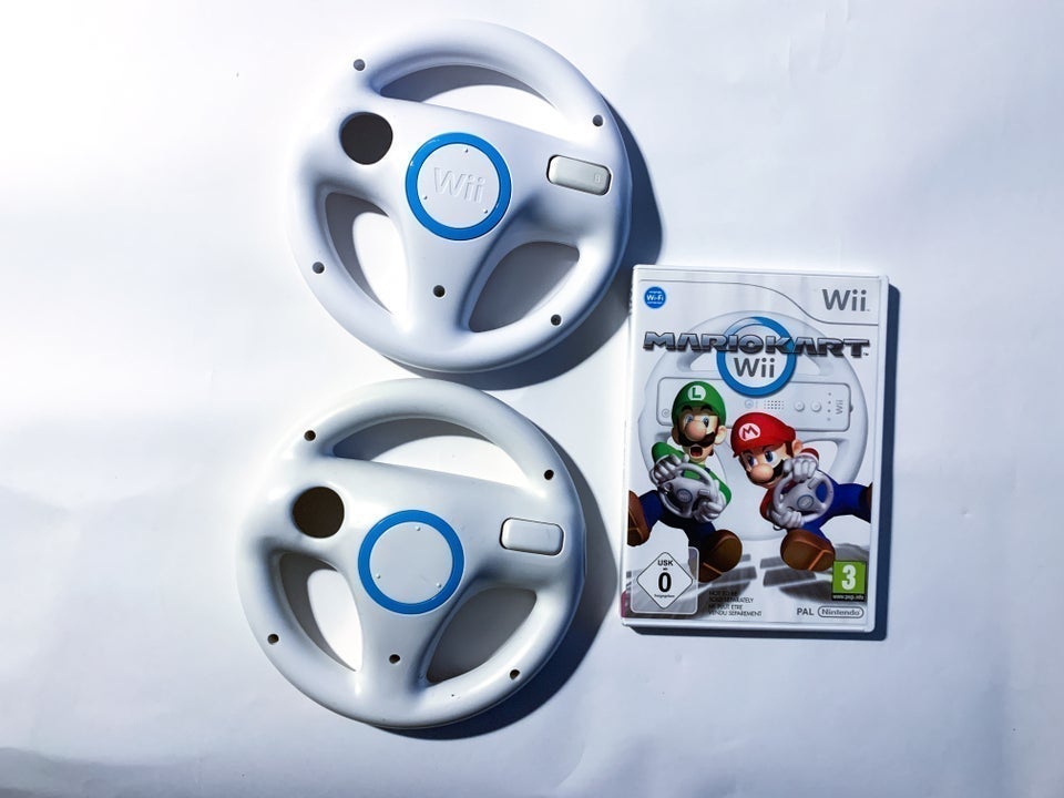 Mario Kart Wii med 2 rat, Nintendo