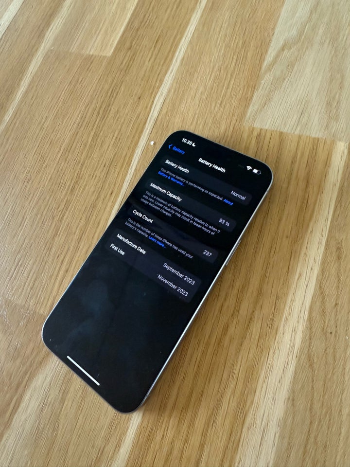 iPhone 15 Pro Max, 512 GB, grå