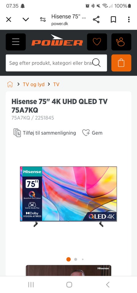 LED, Andet mærke, Hisesnse