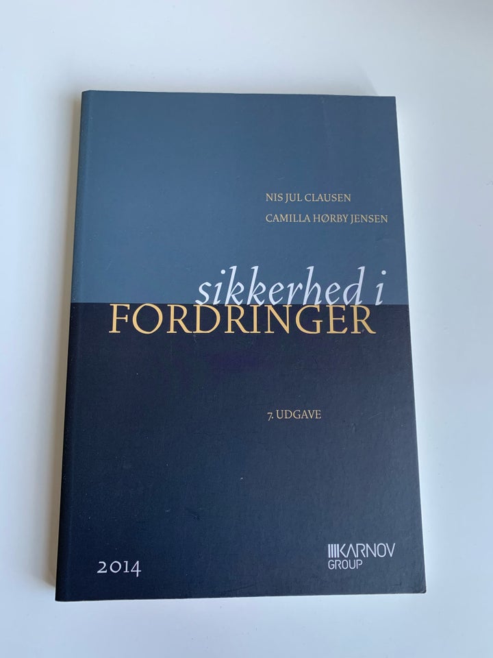 Sikkerhed i fordringer, Nis Jul