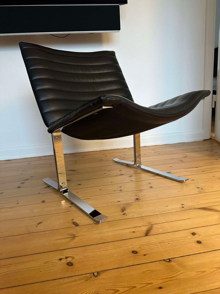 Loungestol, læder, BOCONCEPT