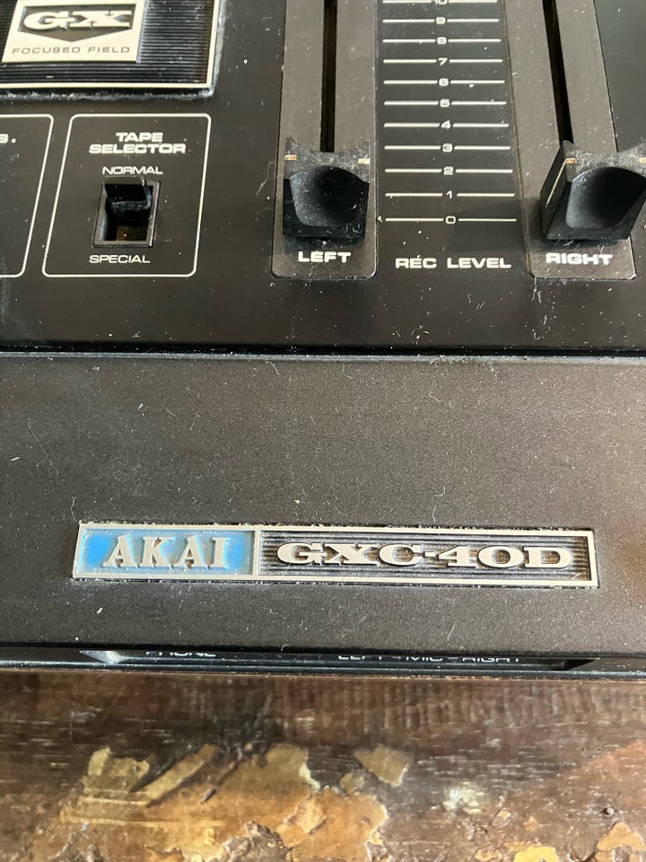 Båndoptager, Akai, GXC 40D