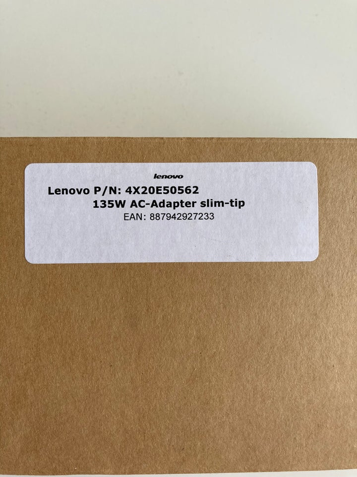 Oplader, Lenovo