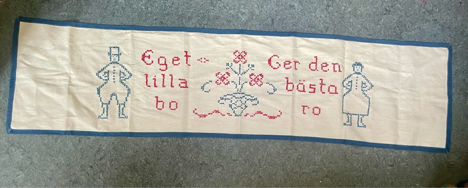 Broderi Håndlavet svensk