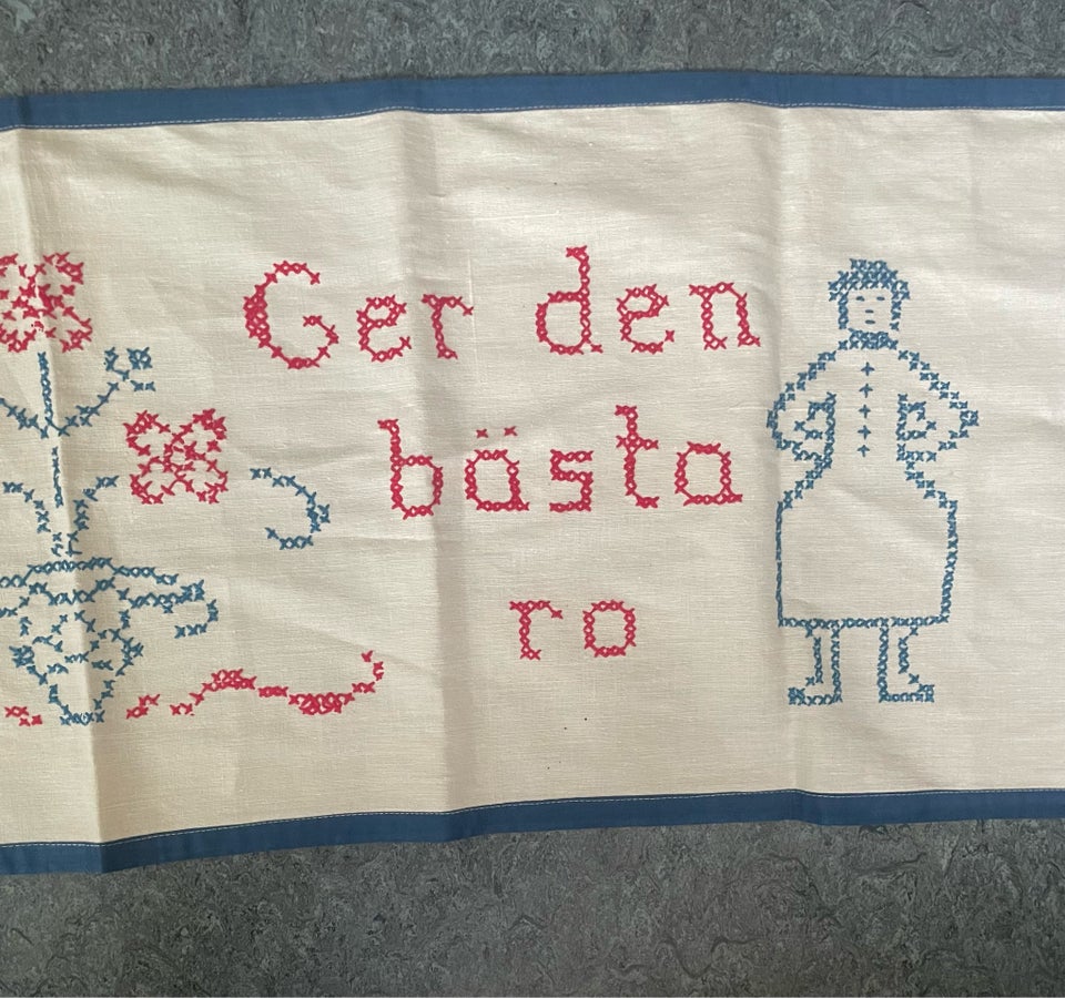 Broderi Håndlavet svensk