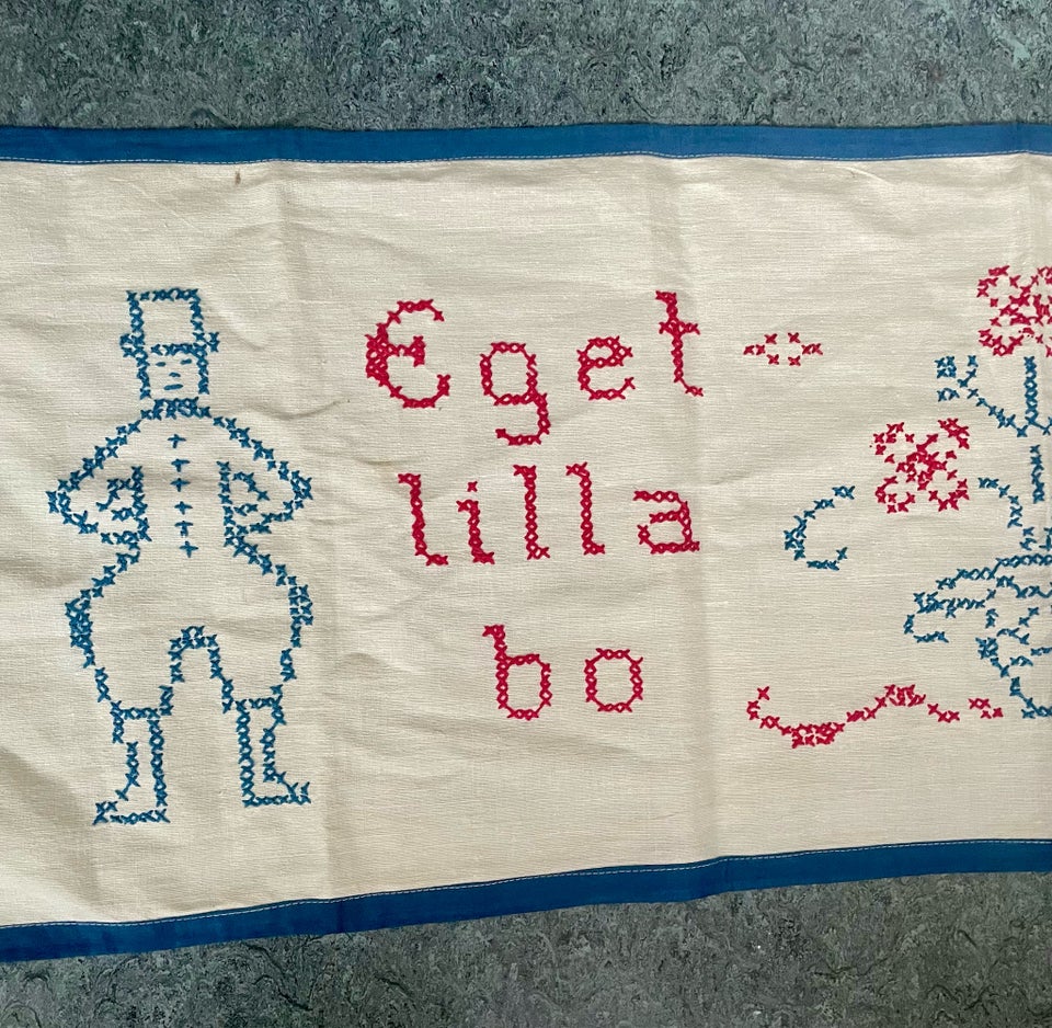 Broderi Håndlavet svensk