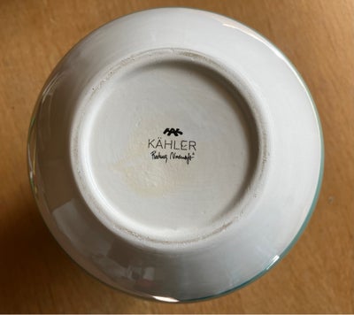 Keramik Vase K#228;hler