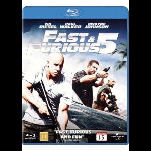 Fast  Furious 5 blu-ray Blu-ray