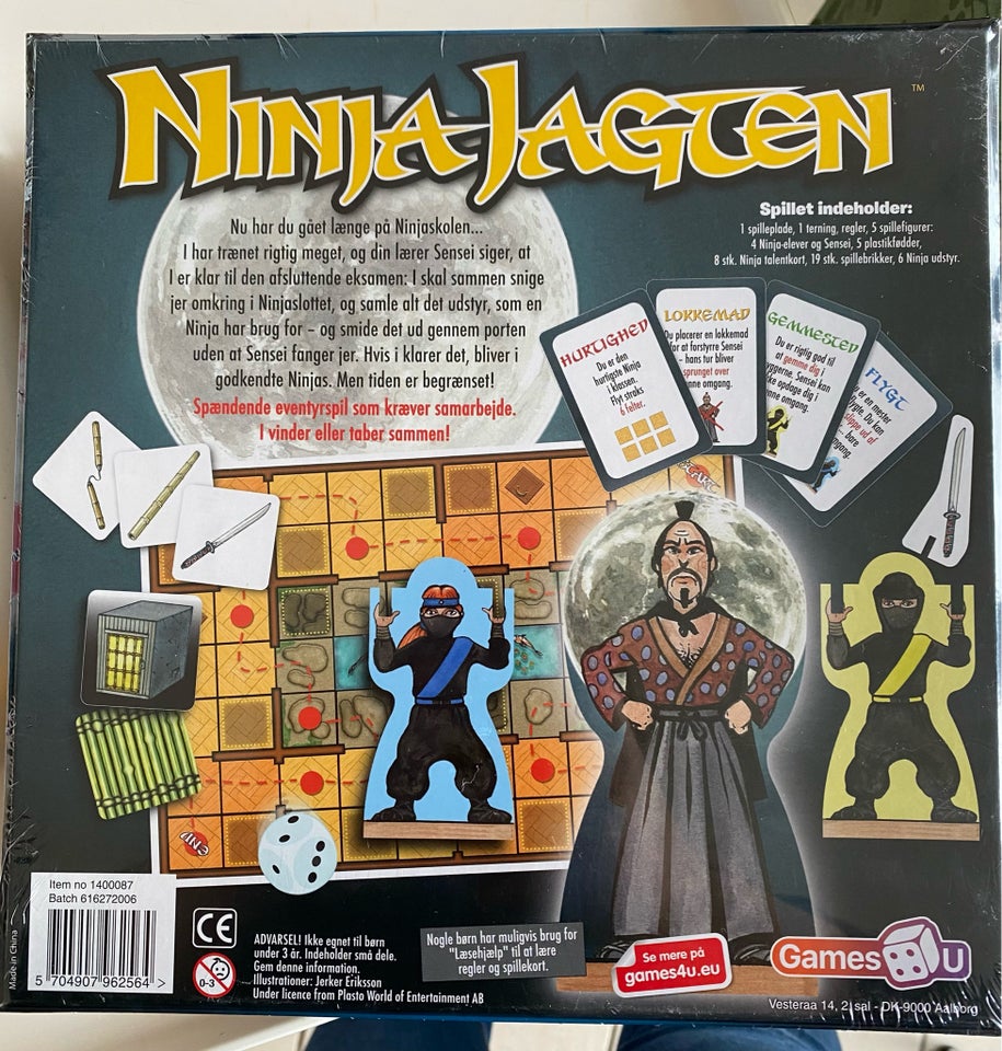 Ninjajagten, brætspil