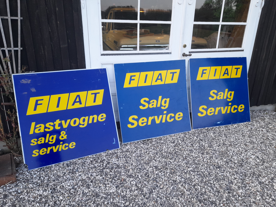 Skilte, FIATSKILTE