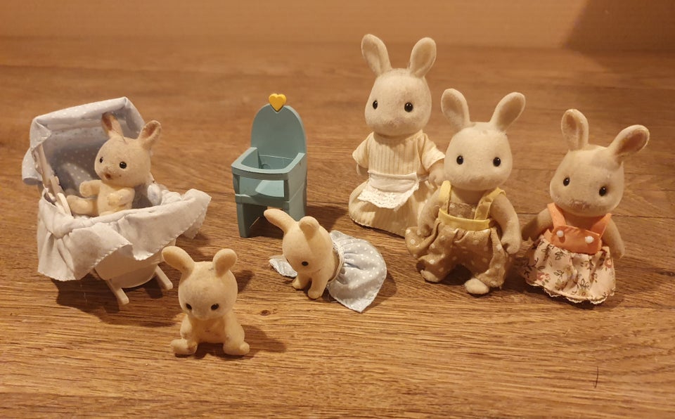 Sylvanian, Kaniner m/vugge og