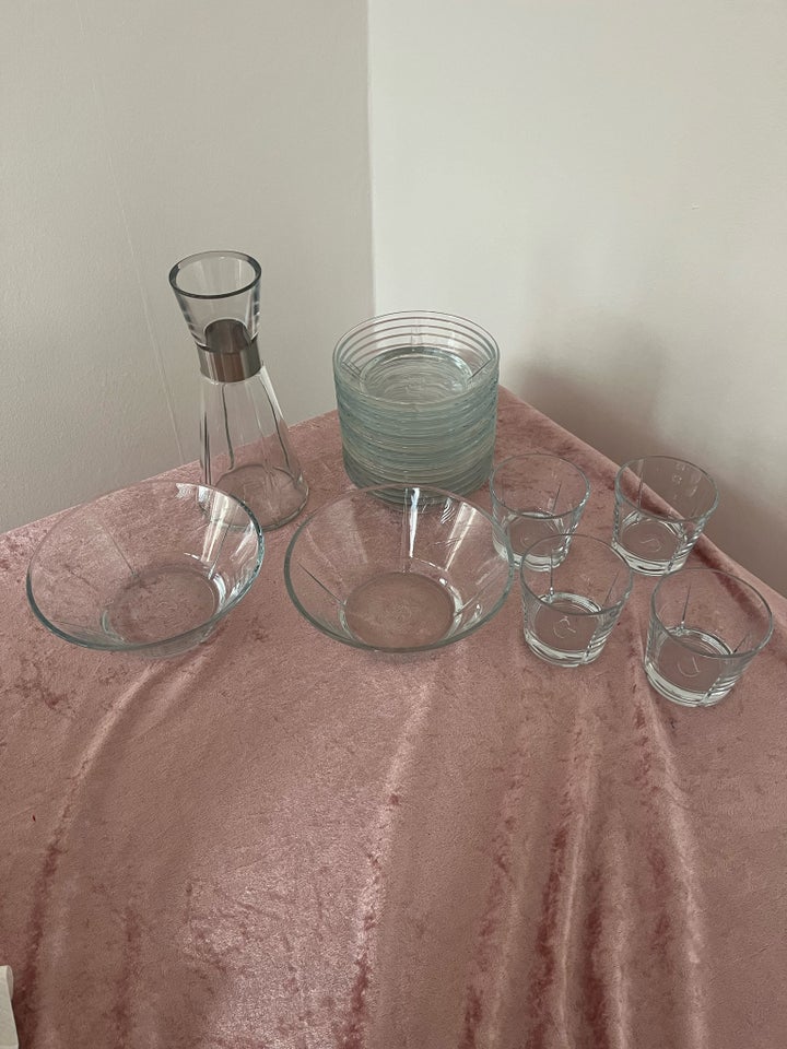 Glas, Rosendahl skåle, vandglas