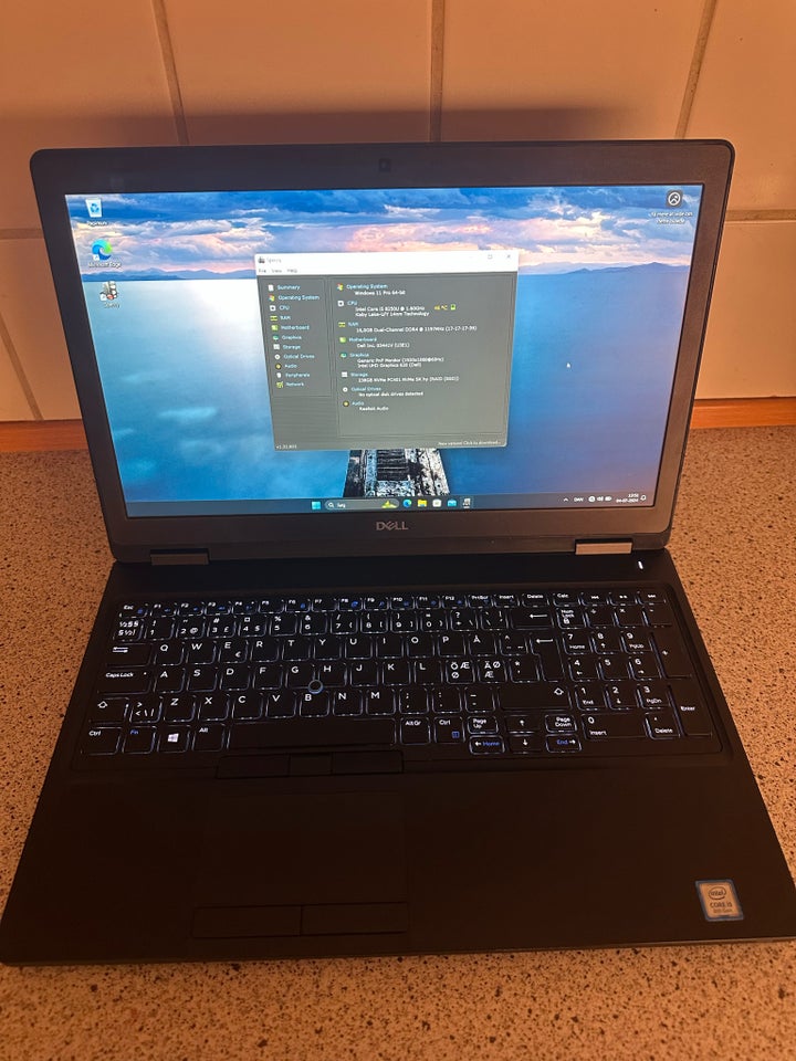 Dell Latitude 5590, 1.6 GHz, 16 GB