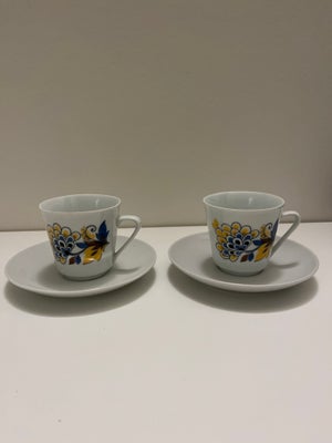 Porcelæn Kaffekopper  Colditz