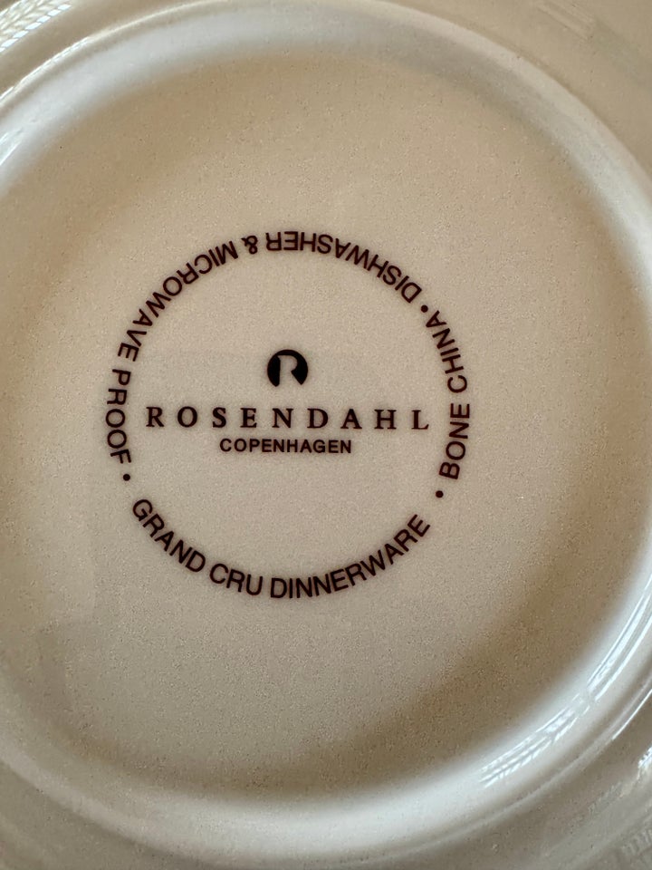 Porcelæn, Kopper, Rosendahl