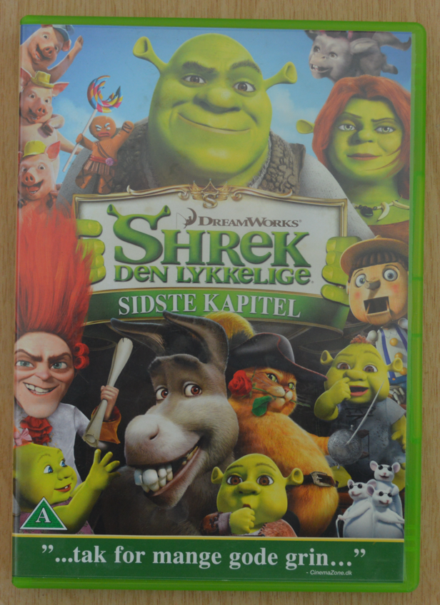 Shrek Den Lykkelige, DVD,