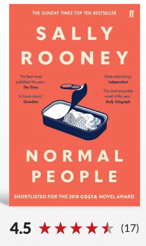 Normal People, Sally Rooney,