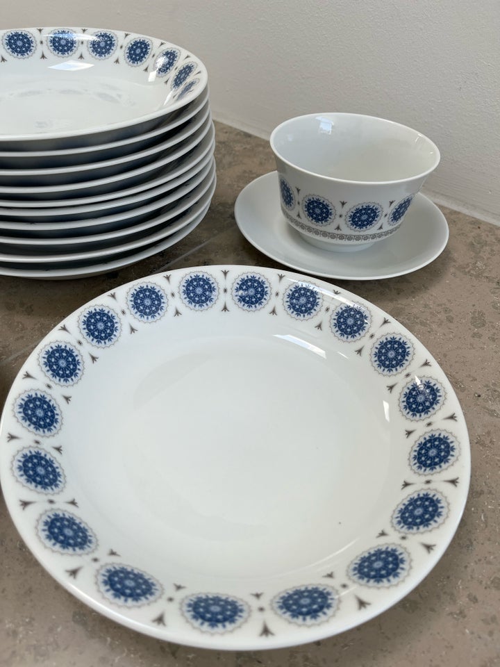 Porcelæn Dybe tallerkner