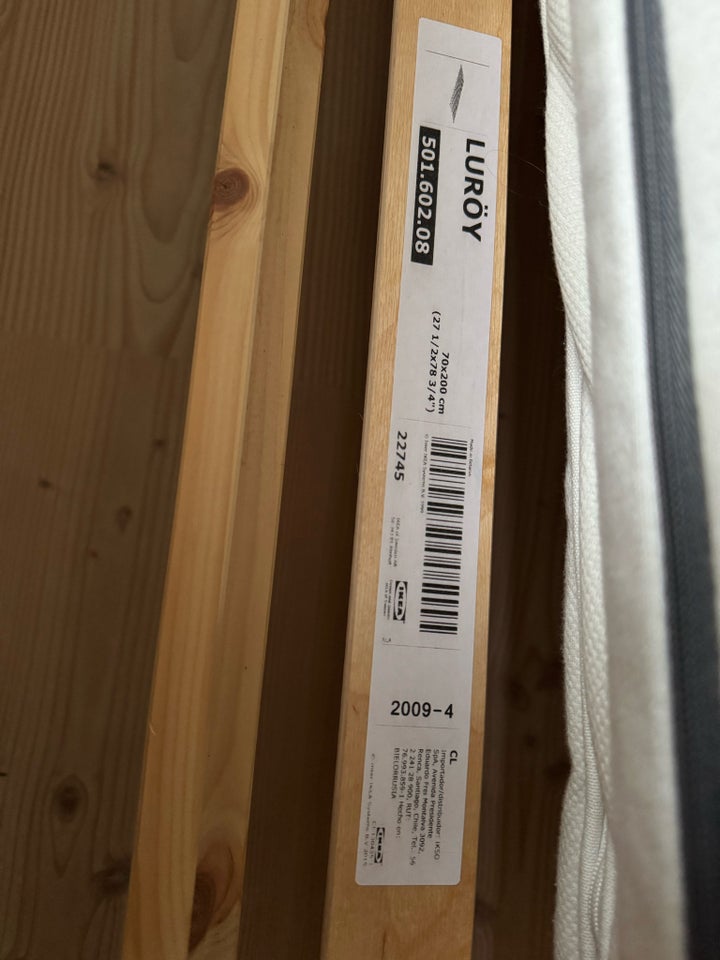 Dobbeltseng, Ikea, b: 140 l: 200