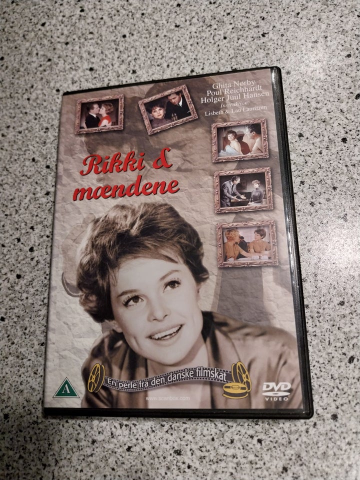 Rikke og Mændene, DVD, komedie