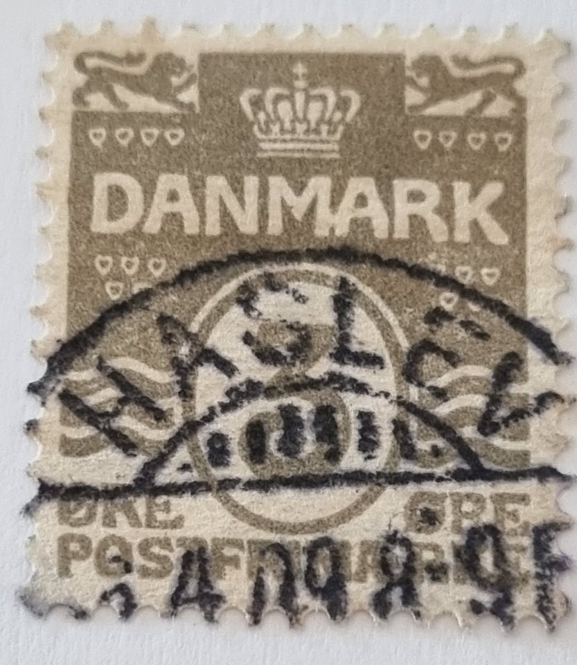 Danmark stemplet Variant