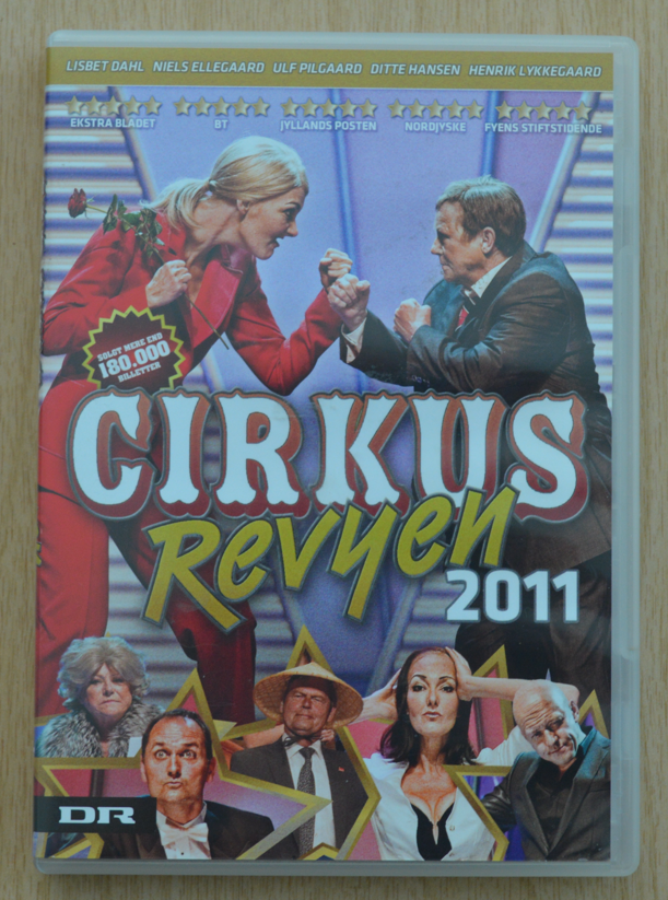 Cirkusrevyen 2011 DVD komedie