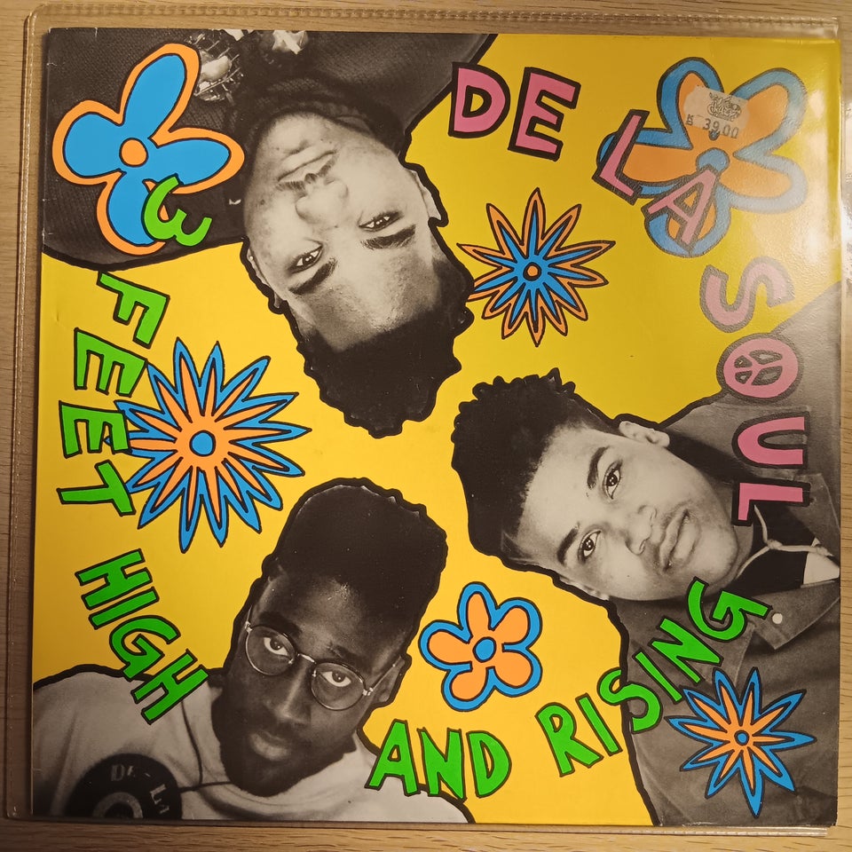 LP, De la soul, 3 feet high and rising