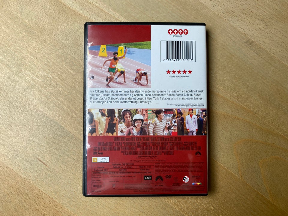 Diktatoren DVD komedie