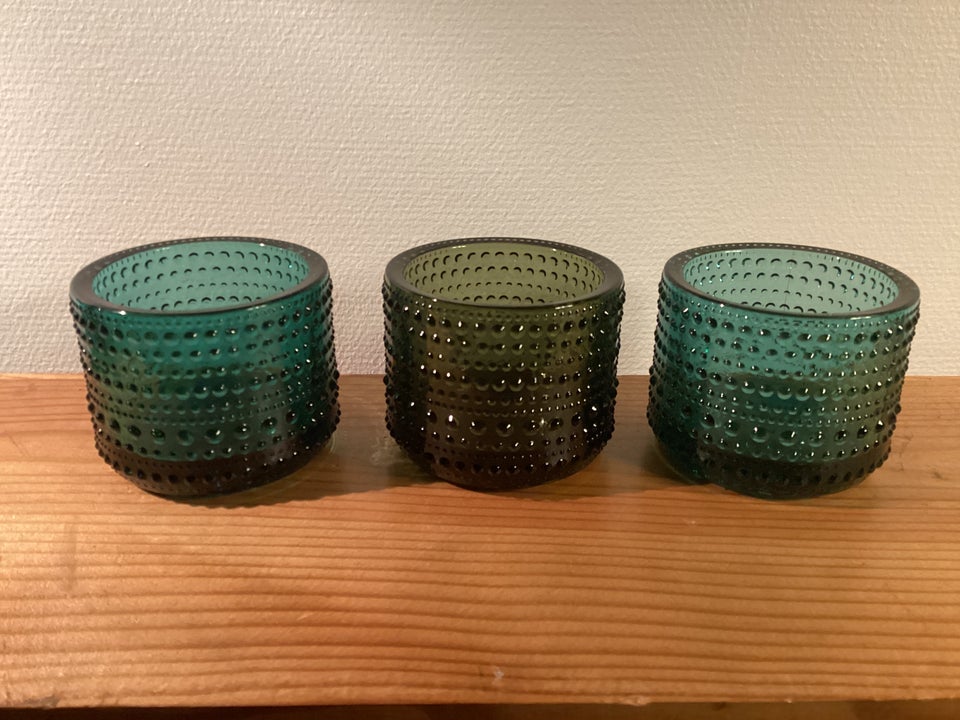 Glas, Fyrfads lysestage, Iittala