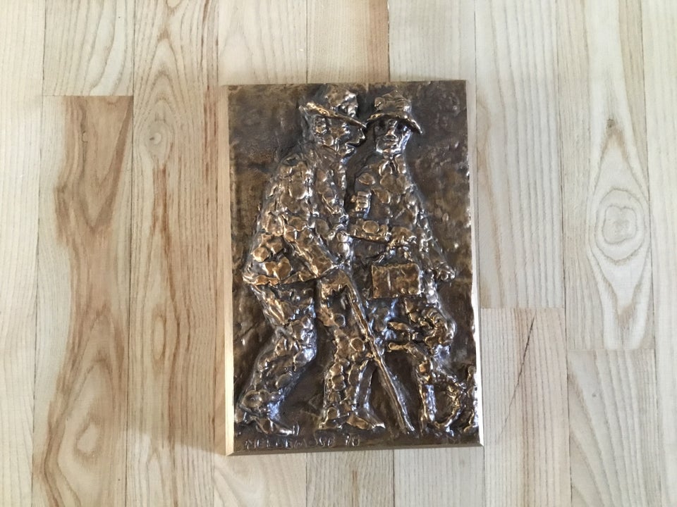 Bronzerelief , Knud Nellemose,