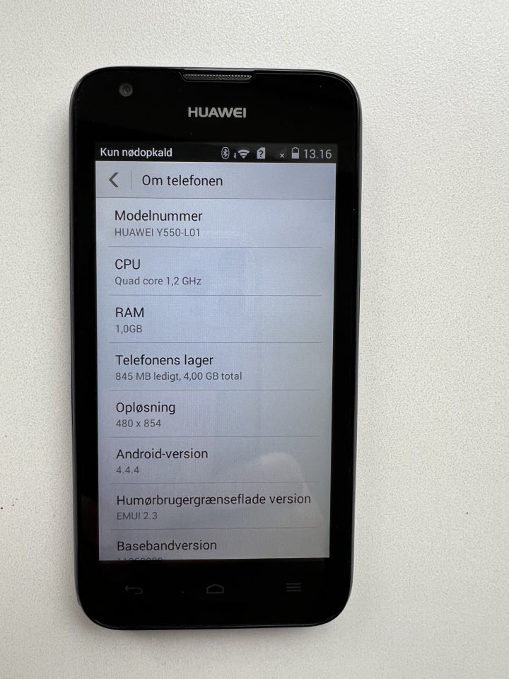 HUAWEI HUAWEI Y550-L01, Perfekt