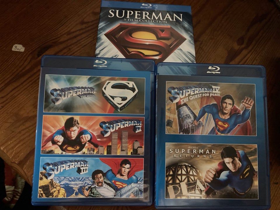 Superman, Blu-ray, eventyr