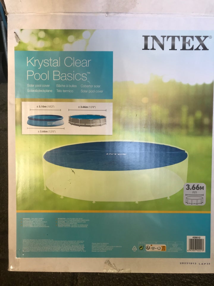 Pool 366 cm termodug Intex