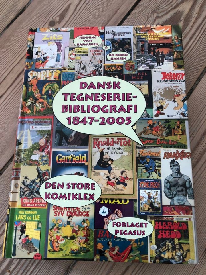 Dansk tegneserie-bibliografi