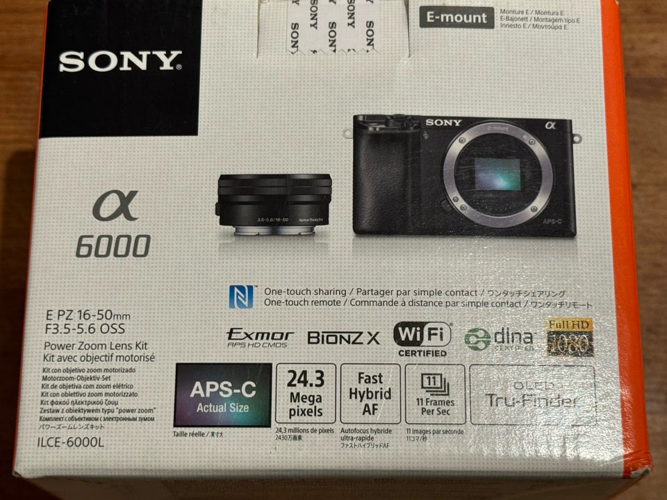 Sony, Alpha 6000, 24 megapixels