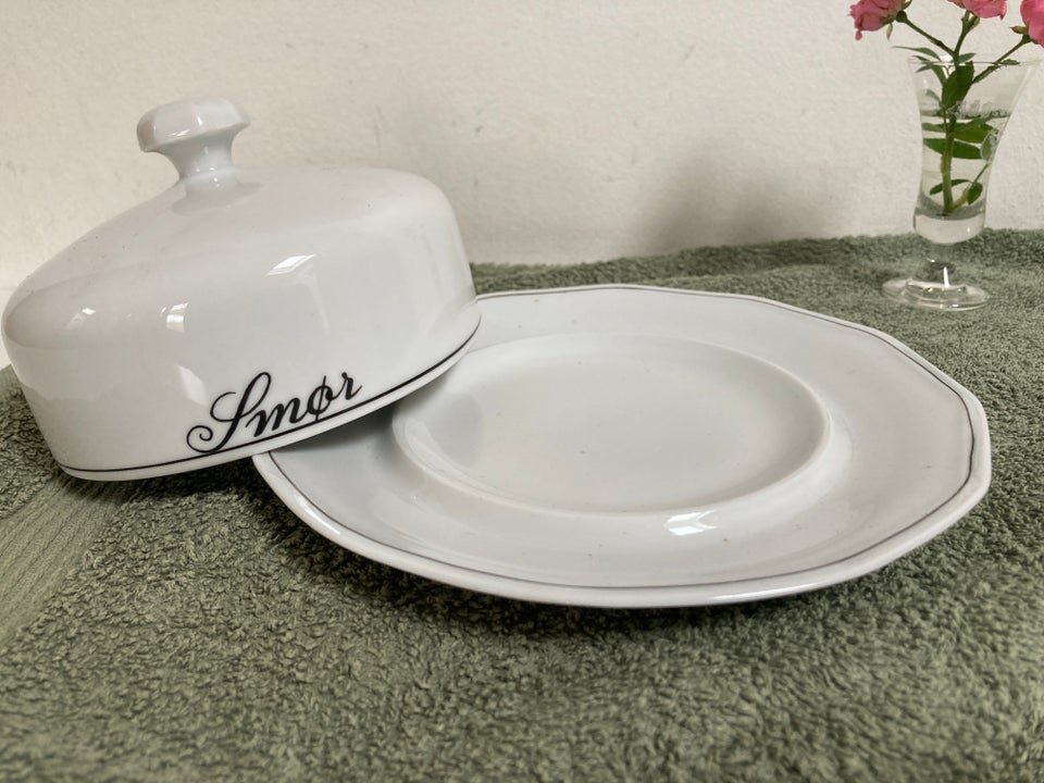 Porcelæn Vintage smørklokke