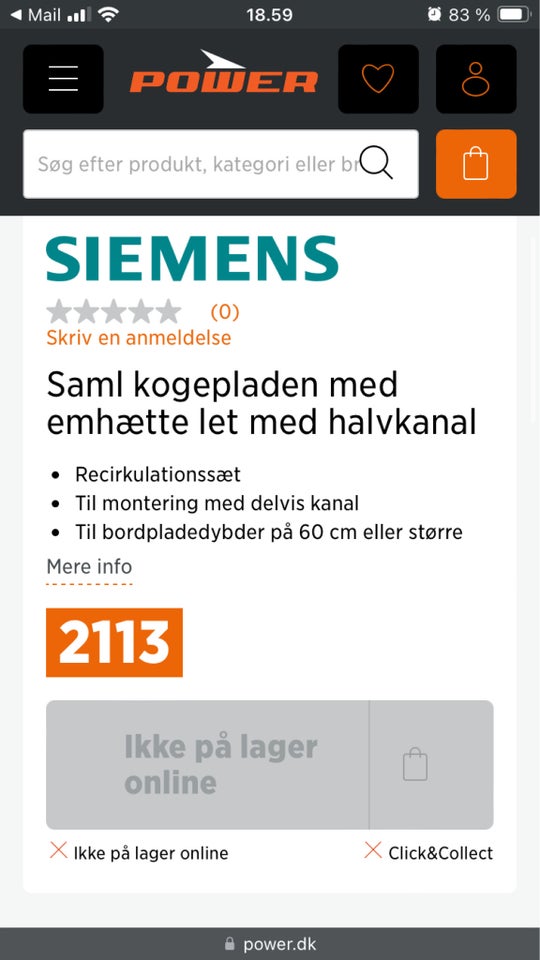 Andet, Siemens Siemens Rørsæt til