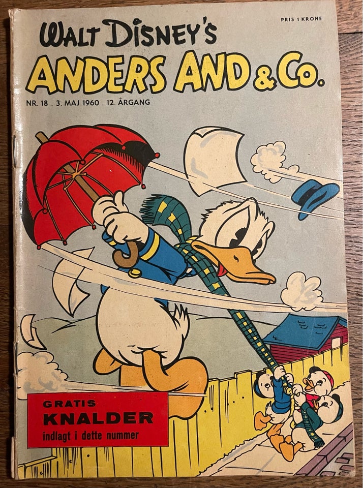 Anders And 1960 nr. 18, Walt Disney,