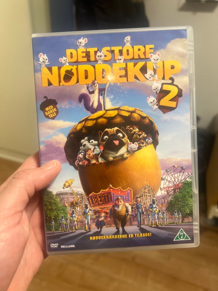 Det store nøddekup, DVD, animation