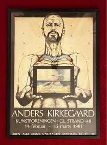 Plakat Anders Kirkegaard b: 65 h: