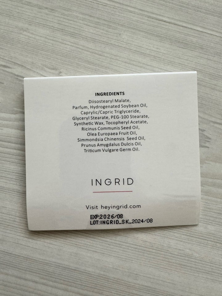 Eau de parfum, Parfume pods, Ingrid