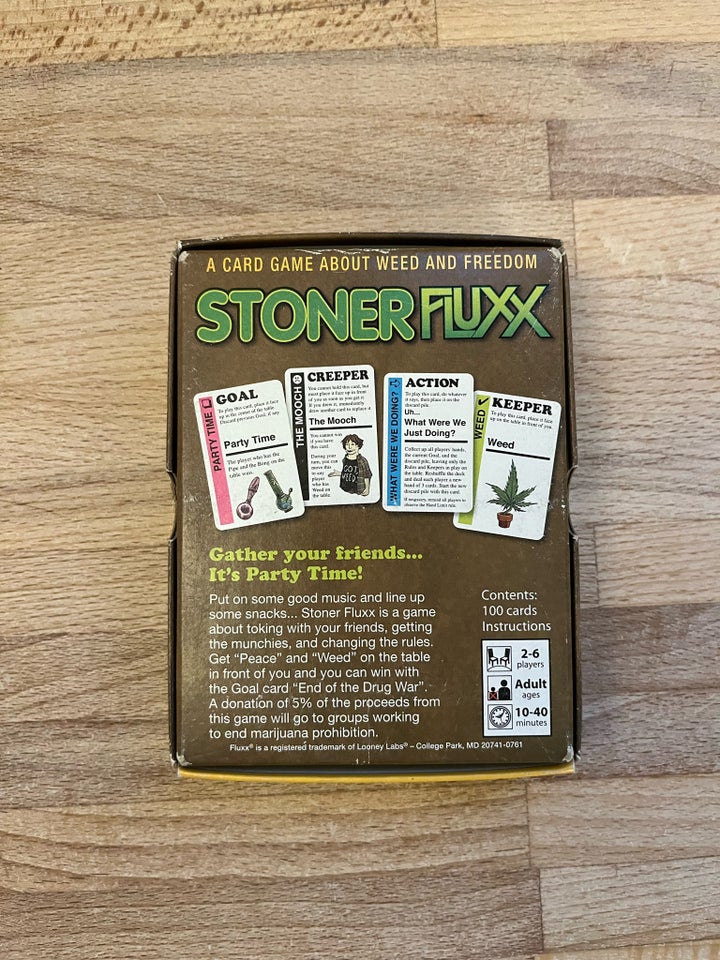 Stoner Fluxx, Bræt/kortspil,