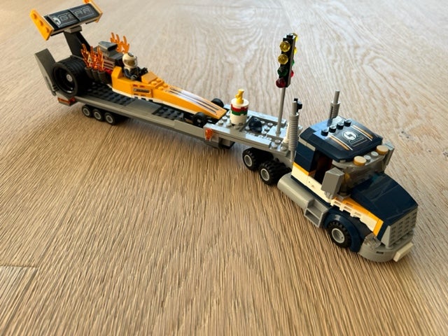 Lego City, Dragster (60151) + 60003