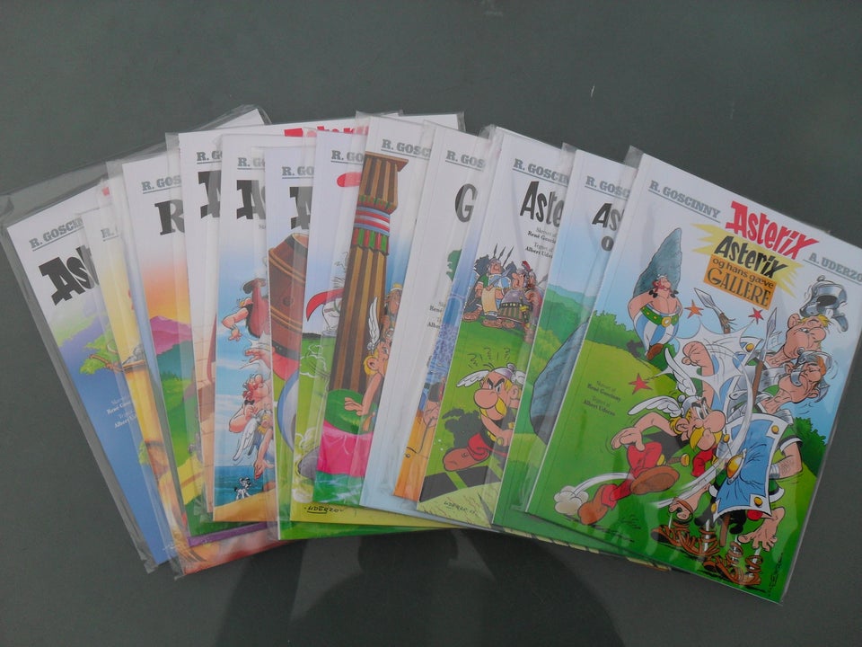 ASTERIX NR. 1-14, Tegneserie